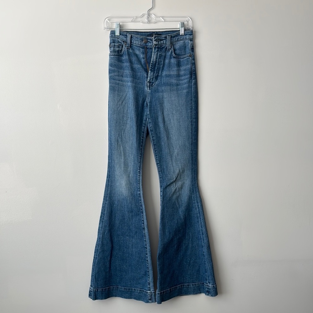 7 For All Mankind: Classic Blue Flared Women's Jeans